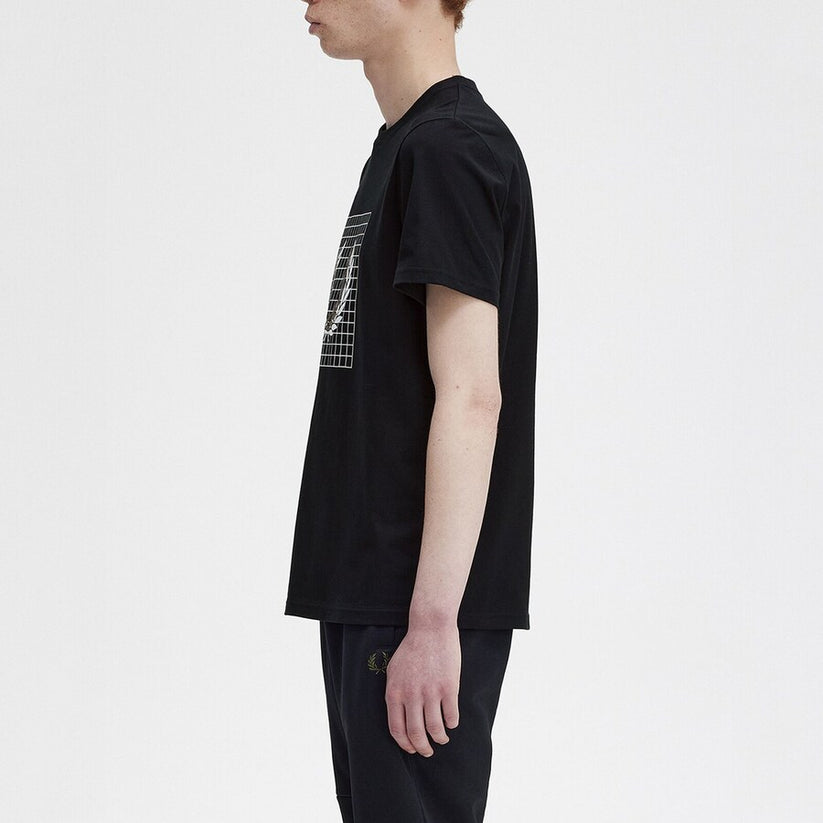 Fred Perry Cotton T-shirt - Black